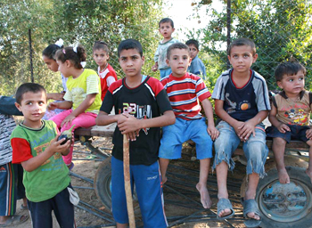 What We Saw - Gaza, The children of Samuni family